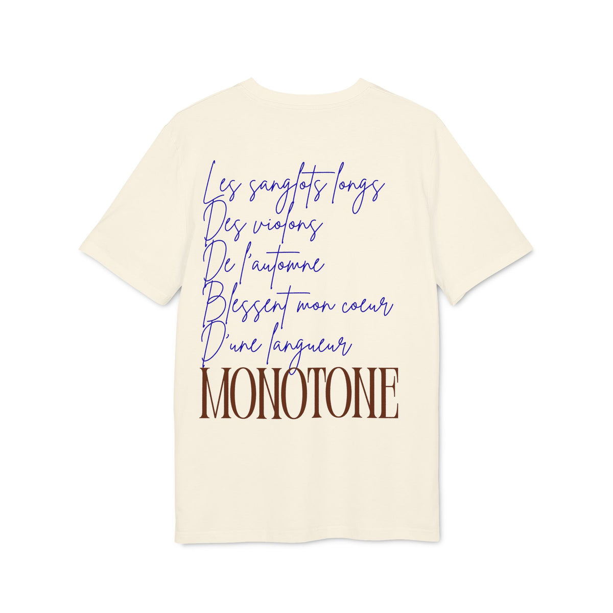 Paul Verlaine “Chanson d’automne” T-Shirt