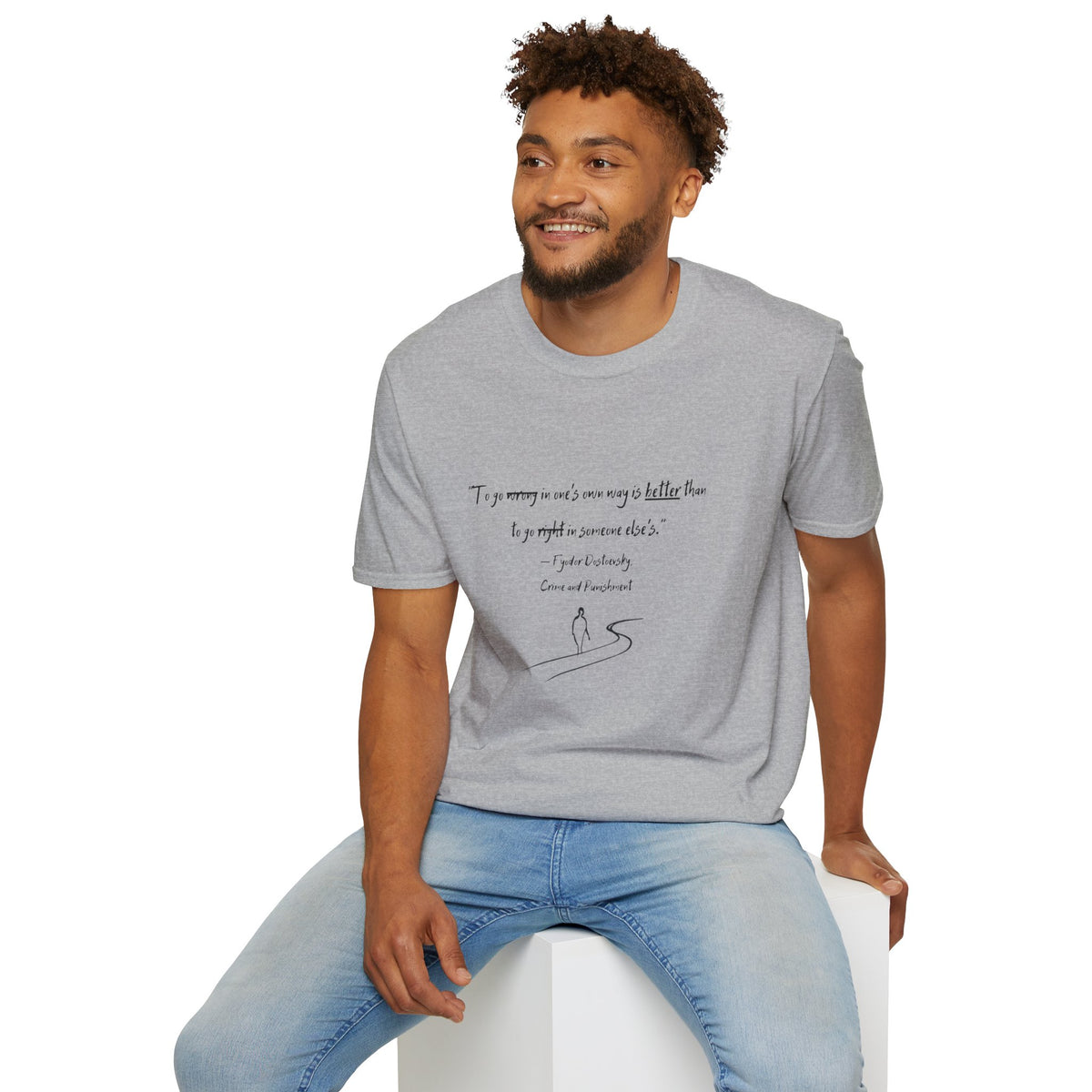 Fyodor Dostoevsky Crime and Punishment T‑Shirt