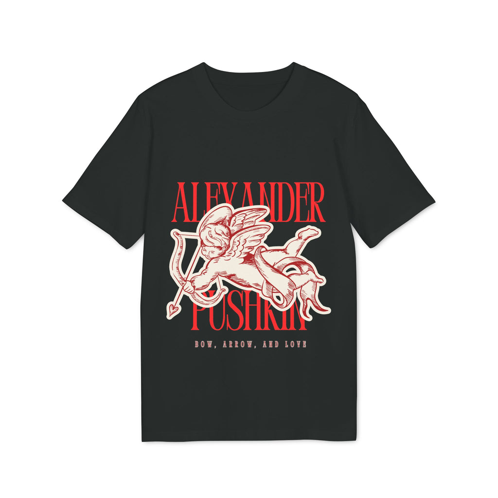 Alexander Pushkin (original text) T-Shirt — Vintage Russian Poetry Graphic Tee