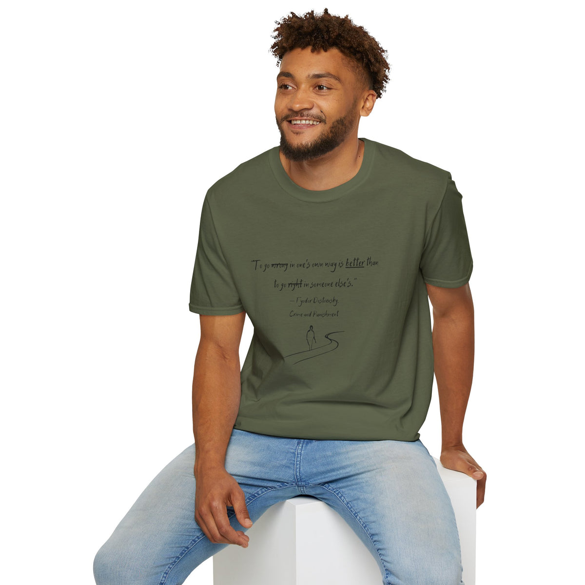 Fyodor Dostoevsky Crime and Punishment T‑Shirt