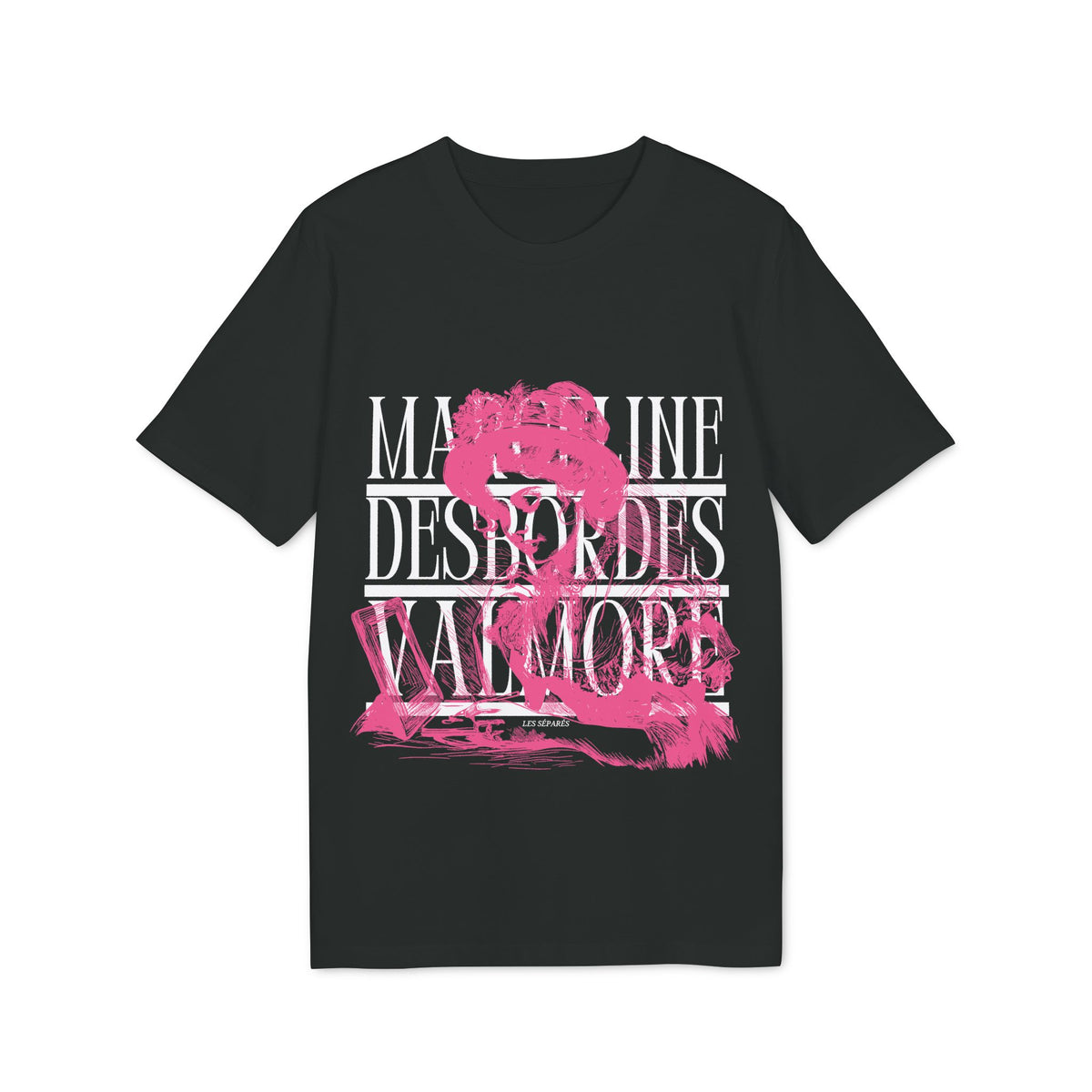Marceline Desbordes Valmore "Les Séparés" T-shirt (original text)