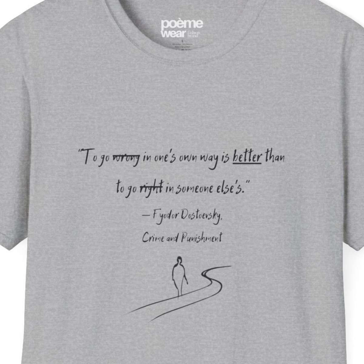 Fyodor Dostoevsky Crime and Punishment T‑Shirt