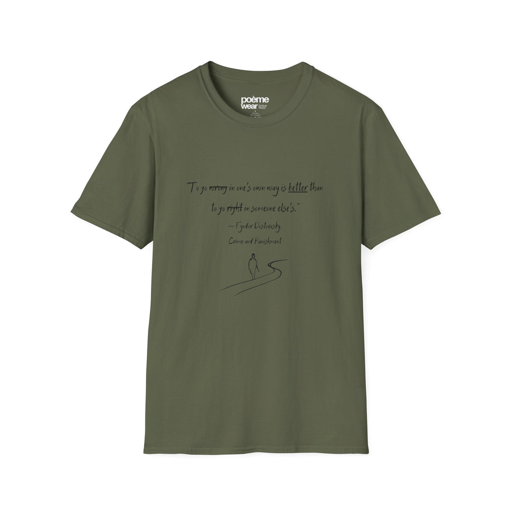 Fyodor Dostoevsky Crime and Punishment T‑Shirt