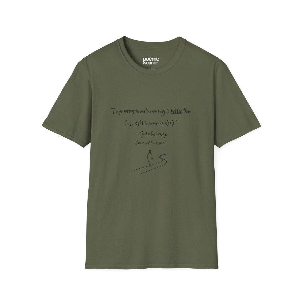 Fyodor Dostoevsky Crime and Punishment T‑Shirt